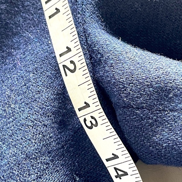 Vintage High-Waisted Wool Trousers – Size 9/10 - Picture 11 of 13